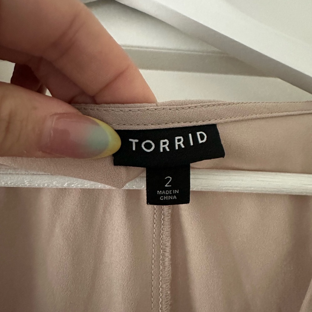 Torrid Beige Top